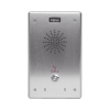 intercomunicador ip, 2 líneas sip, 2 relevadores con botón para llamada, anti vandálico, ip65 e ik10, poe