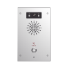 video intercomunicador ip, 2 líneas sip, 2 relevadores con botón para llamada, onvif, anti vandálico, poe, ip65 e ik10, poe