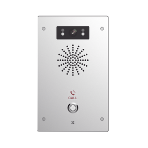 video intercomunicador ip, 2 líneas sip, 2 relevadores con botón para llamada, onvif, anti vandálico, poe, ip65 e ik10, poe
