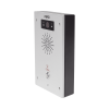 video intercomunicador ip, 2 líneas sip, 2 relevadores con botón para llamada, onvif, anti vandálico, poe, ip65 e ik10, poe