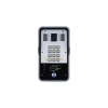 audio portero ip 2 líneas sip con relevador integrado, lector rfid para acceso por clave numérica, tarjeta o llamada remota, poe