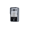 audio portero ip 2 líneas sip con relevador integrado, lector rfid para acceso por clave numérica, tarjeta o llamada remota, poe