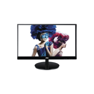 monitor led de 27", resolución 1920 x 1080 pixeles con entradas de video vga / hdmi con mhl / displayport. panel ips con marco esbelto y bocinas integradas