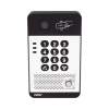 vídeo portero ip con 2 líneas sip, cámara hd, relevador integrado, teclado numérico y lectora de tarjetas rfid para control de acceso, poe
