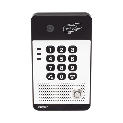 vídeo portero ip con 2 líneas sip, cámara hd, relevador integrado, teclado numérico y lectora de tarjetas rfid para control de acceso, poe vídeo portero ip con 2 líneas sip, cámara hd, relevador integrado, teclado numérico y lectora de tarjetas rfid para control de acceso, poe