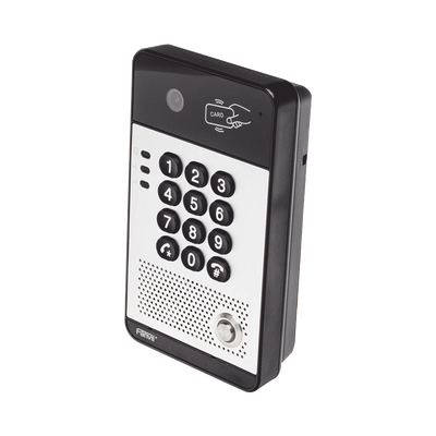 vídeo portero ip con 2 líneas sip, cámara hd, relevador integrado, teclado numérico y lectora de tarjetas rfid para control de acceso, poe vídeo portero ip con 2 líneas sip, cámara hd, relevador integrado, teclado numérico y lectora de tarjetas rfid para control de acceso, poe