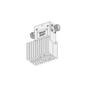 aislador de etapa sencilla, 380 415 mhz, banda ancha de 35 mhz, carga de 60 watt, 125 watt, n hembras.