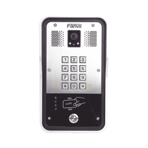 video portero sip con cámara, 1 relevador integrado, onvif y lector de tarjetas rfid para acceso