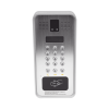 video portero ip/sip con cámara y pantalla lcd, 2 relevadores integrados (entrada y salida), onvif y lector de tarjetas rfid, puerto wiegand (entrada).