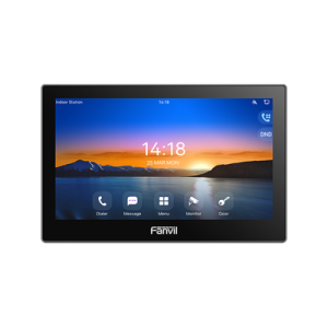 monitor audio/video ip/sip para interior, wi fi, pantalla táctil de 7", apertura remota