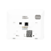 monitor ip/sip para interior, wi fi, pantalla táctil de 7", audio de 2 vías, poe, 8 interfaces de entrada de alarma.