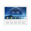 monitor ip/sip para interior, wi fi, pantalla táctil de 7", audio de 2 vías, poe, 8 interfaces de entrada de alarma.
