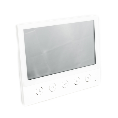 monitor ip/sip para interior, wi fi, pantalla táctil de 7", audio de 2 vías, poe, 8 interfaces de entrada de alarma. monitor ip/sip para interior, wi fi, pantalla táctil de 7", audio de 2 vías, poe, 8 interfaces de entrada de alarma.