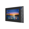 monitor ip/sip para interior con android, wi fi, bluetooth, pantalla táctil de 7", audio de 2 vías, poe, 8 interfaces de entrada de alarma.