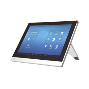 monitor ip/sip para interior con android, wi fi, pantalla táctil de 10.1", audio de 2 vías, poe, 8 interfaces de entrada de alarma.