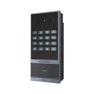 videoportero sip para control de acceso, teclado numérico iluminado, 2 relevadores, anti vandálico, ip66 y ik07, poe