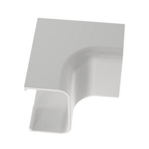 esquinero interior, para uso con canaleta ld10, material abs, color blanco