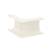 esquinero interior, para uso con canaleta ld5, material abs, color blanco mate