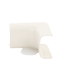 esquinero interior, para uso con canaleta ld5, material abs, color blanco mate