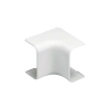 esquinero interior, para uso con canaleta ld5, material abs, color blanco mate