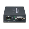 convertidor de medios rs 232/422/485 a sfp 100 base fx