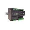 fuente de distribución de 6 salidas, control y monitoreo ethernet, vo: 10 60v dc, para montaje en riel din