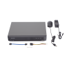 dvr 4 canales turbohd + 2 canales ip / 5 megapixel lite 3k lite / audio de dos vías por coaxitron / reconocimiento facial / acusense (evista falsas alarmas) / 1 bahía de disco duro / salida de video en full hd