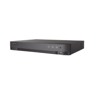 dvr 4 canales turbohd + 4 canales ip / 8 megapixel (4k) / audio por coaxitron / acusense / reconocimiento facial / 1 bahía de disco duro / salida de video en full hd / h.265+