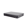 dvr 4 canales turbohd + 4 canales ip / 8 megapixel (4k) / audio de dos vías por coaxitron / acusense / reconocimiento facial / 1 bahía de disco duro / salida de video en full hd / h.265+