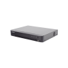 dvr 8 canales turbohd + 4 canales ip / 5 megapixel lite 3k lite / audio de dos vías por coaxitron / reconocimiento facial / acusense (evista falsas alarmas) / 1 bahía de disco duro / salida de video en full hd