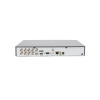 dvr 8 canales turbohd + 4 canales ip / 5 megapixel lite 3k lite / audio de dos vías por coaxitron / reconocimiento facial / acusense (evista falsas alarmas) / 1 bahía de disco duro / salida de video en full hd