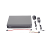 dvr 8 canales turbohd + 8 canales ip / 8 megapixel (4k) / audio por coaxitron / acusense / reconocimiento facial / 1 bahía de disco duro / alarmas i/o / salida de video en 4k / h.265+