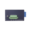 switch industrial bypass de fibra optica multimodo con conector sc de 2 canales