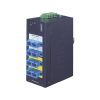switch industrial bypass de fibra optica multimodo con conector sc de 2 canales
