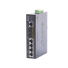 switch industrial administrable capa 2 con 4 puertos 10/100/1000t y 2 puertos sfp 1g/2.5g