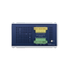 switch industrial capa 3 de 8 puertos 10/100/1000t poe 802.3bt, 2 puertos sfp 1 g/2.5 g, 4 puertos sfp 10g, instalación en pared o puerto din.