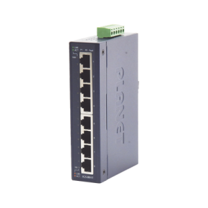 switch industrial no administrable de 8 puertos gibabit 10/100/1000t, diseñado para montaje en pared y riel din