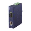 convertidor de medios industrial poe+ 1000base lx a 10/100/1000base t 802.3at (sc,sm) 20 km
