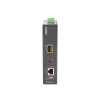 convertidor de medios poe industrial, puerto sfp 1000base sx/lx a puerto rj45 gigabit con salida poe 802.3at (hasta 30 w).