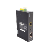 convertidor de medios poe industrial, puerto sfp 1000base sx/lx a puerto rj45 gigabit con salida poe 802.3at (hasta 30 w).