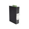 convertidor de medios poe industrial, puerto sfp 1000base sx/lx a puerto rj45 gigabit con salida poe 802.3at (hasta 30 w).