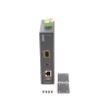 convertidor de medios poe industrial, puerto sfp 1000base sx/lx a puerto rj45 gigabit con salida poe 802.3at (hasta 30 w).