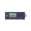 convertidor de medios poe industrial, puerto sfp 1000base sx/lx a puerto rj45 gigabit con salida poe 802.3at (hasta 30 w).