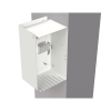 montaje de tamper para gabinete imp 30 v2. compatible con sftamp01, ss072 o ss073.