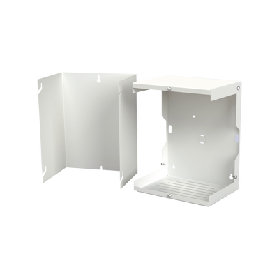 gabinete para resguardo de sirena de 30 w (sf581a o sf581l no incluida). sin placa para tamper. gabinete para resguardo de sirena de 30 w (sf581a o sf581l no incluida). sin placa para tamper.