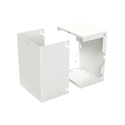 gabinete para resguardo de sirena de 30 w (sf581a o sf581l no incluida). sin placa para tamper. gabinete para resguardo de sirena de 30 w (sf581a o sf581l no incluida). sin placa para tamper.
