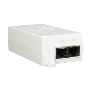 inyector poe 802.3 af/at (48v 0.6a) / para puntos de acceso alta labs ( o cualquier equipo con poe+) / 2 puertos 10/100/1000 mbps / incluye cable ac