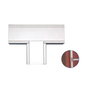accesorio en "t" de aluminio, para canaleta inka100 (8140 80001)