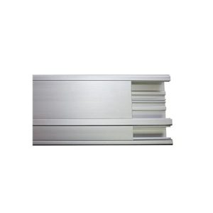 canaleta de aluminio, 140 x 41 tramo 3m. (8501 80300)