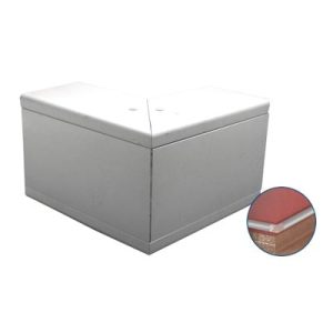 esquinero exterior de aluminio, para canaleta inka151 (8410 81001)